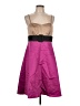 Democracy Color Block Pink Cocktail Dress Size 12 - photo 1