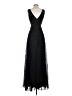 Xscape Black Cocktail Dress Size 4 - photo 2