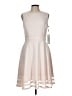 Calvin Klein Pink Ivory Cocktail Dress Size 10 - photo 1