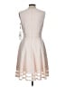 Calvin Klein Pink Ivory Cocktail Dress Size 10 - photo 2