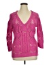 Peck & Peck 100% Cotton Pink Pullover Sweater Size XL - photo 1