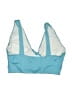 Shein Solid Blue Swimsuit Top Size 4 - photo 2