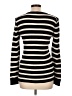 J.Crew Stripes Black Pullover Sweater Size L - photo 2