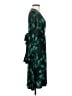 Veronica M. Print Green Casual Dress Size XS - photo 4