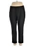 J.Jill Solid Gray Active Pants Size XL Petite - photo 1