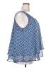 Lane Bryant 100% Polyester Blue Sleeveless Blouse Size 18 - photo 4