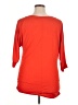 Doublju 100% Spandex Orange 3/4 Sleeve Top Size XL - photo 2