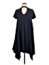 Torrid Solid Black Casual Dress Size 1X Plus (1) - photo 1