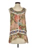 Spense 100% Polyester Orange Sleeveless Blouse Size S - photo 1