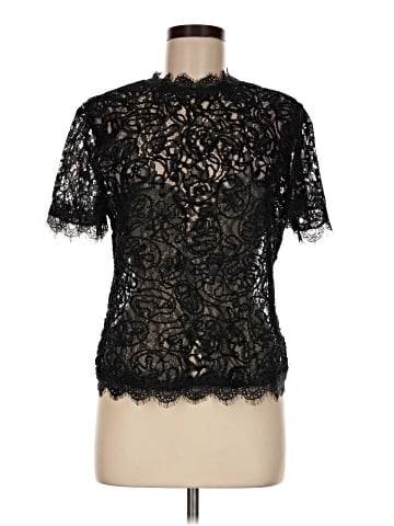 Anne Klein Short Sleeve Blouse (view 1)