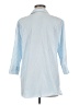 Chico's 100% Cotton Blue 3/4 Sleeve Blouse Size Med (1) - photo 2