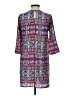 Unbranded 100% Polyester Print Purple Pink Casual Dress Size S - photo 2