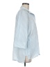 Chico's 100% Cotton Blue 3/4 Sleeve Blouse Size Med (1) - photo 4