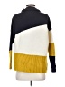 French Connection Color Block Yellow Turtleneck Sweater Size XS - photo 2