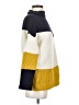 French Connection Color Block Yellow Turtleneck Sweater Size XS - photo 4