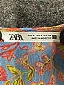Zara Paisley Blue Casual Dress Size S - photo 7