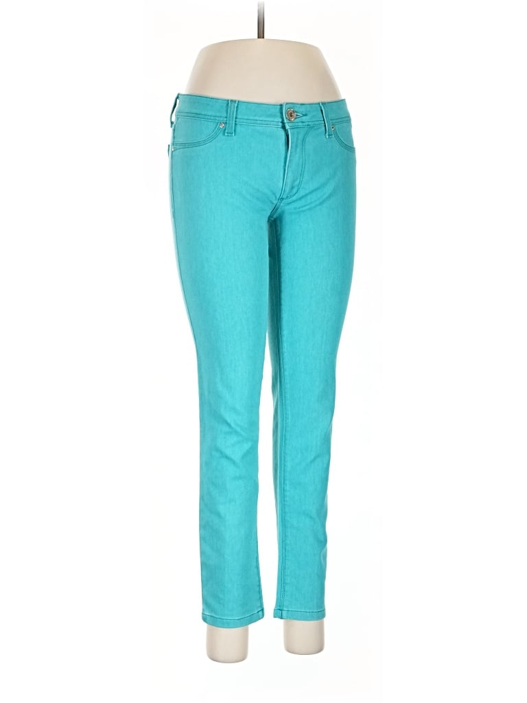 Pre-owned Dl1961 Jeggings In Teal