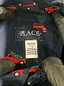 The Children's Place Print Blue Long Sleeve Button-Down Shirt Size 10 - 12 - photo 3