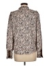 Eliane Rose 100% Polyester Animal Print Ivory Long Sleeve Blouse Size M - photo 2