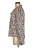 Eliane Rose 100% Polyester Animal Print Ivory Long Sleeve Blouse Size M - photo 5
