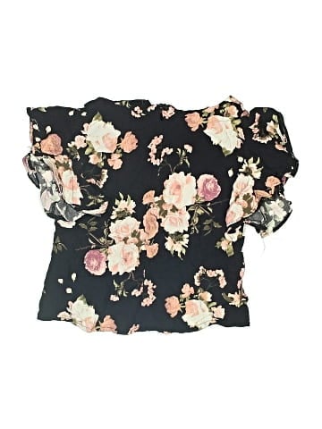 Mia Joy Short Sleeve Blouse (view 2)