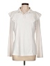 Jack Smith Ivory Long Sleeve Polo Size L - photo 1