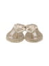Ilse Jacobsen Gold Flip Flops Size 8 - photo 2
