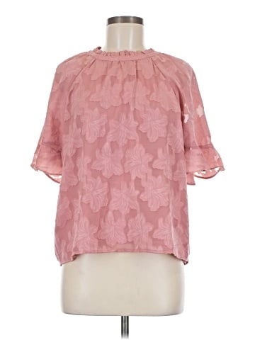 Ann Taylor LOFT Short Sleeve Blouse (view 1)