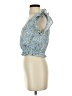 Universal Thread 100% Cotton Blue Sleeveless Blouse Size S - photo 5