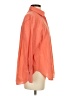 Massimo Dutti Color Block Orange Long Sleeve Button-Down Shirt Size 2 - photo 4