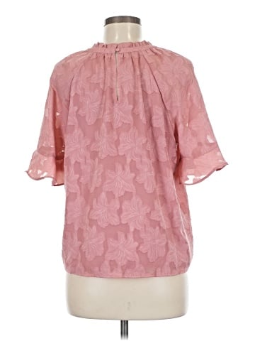 Ann Taylor LOFT Short Sleeve Blouse (view 2)