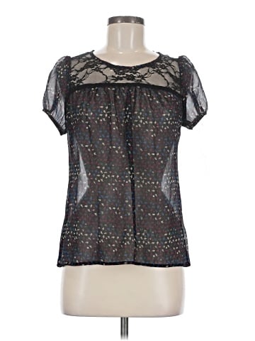 H.I.P. Happening in the Present Short Sleeve Blouse (view 1)