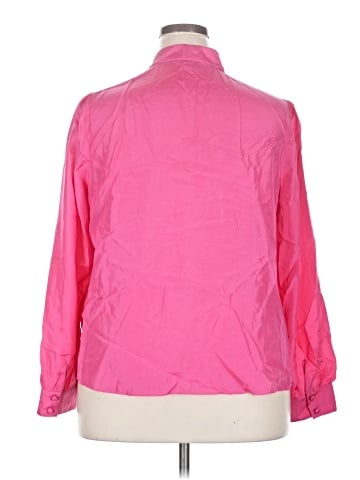 Boden Long Sleeve Silk Top (view 2)