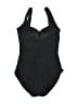 Gottex Solid Black One Piece Swimsuit Size 10 - photo 2