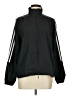Adidas 100% Polyester Stripes Black Track Jacket Size M - photo 1