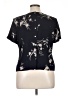 Talbots 100% Polyester Black Short Sleeve Top Size 14 - photo 2