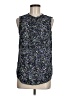 Ann Taylor LOFT 100% Polyester Blue Sleeveless Blouse Size M - photo 1