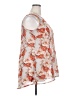 New Look 100% Polyester Orange Sleeveless Blouse Size 18 - photo 4