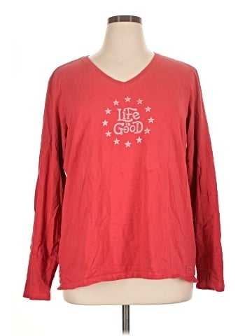 Life Is Good Long Sleeve T-Shirt (view 1)