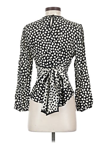 J.Crew Long Sleeve Silk Top (view 2)
