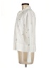 Modern Works 100% Polyester Stars Ivory Long Sleeve Blouse Size M - photo 5
