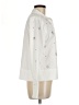 Modern Works 100% Polyester Stars Ivory Long Sleeve Blouse Size M - photo 4