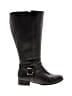 Unbranded Black Boots Size 7 1/2 (X-wide) - photo 1