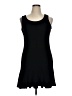 MSK Solid Black Casual Dress Size XL (petite) - photo 1