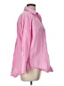 Zara Color Block Pink 3/4 Sleeve Blouse Size L - photo 4