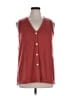 TRUTH BY REPUBLIC Red Sweater Vest Size XL - photo 1
