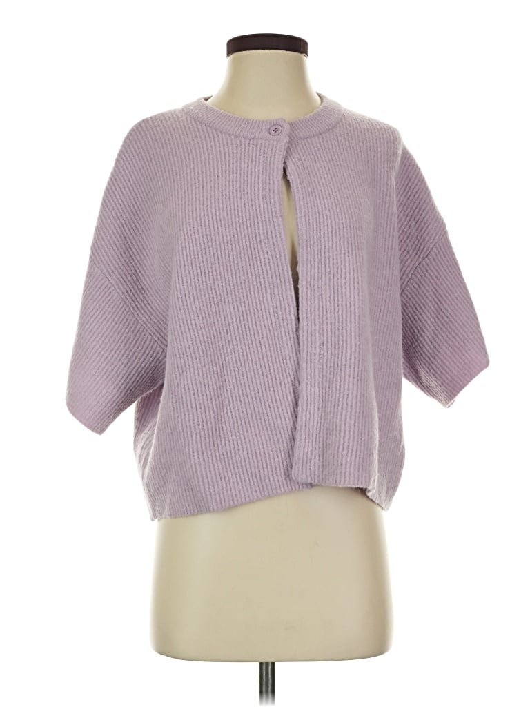 Daily Drills Cardigan Sweater: Purple Sweaters & Sweatshirts - Size X-Small