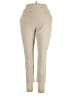 Theory Solid Tan Linen Pants Size 14 - photo 1