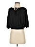 Soft Joie 100% Viscose Black 3/4 Sleeve Blouse Size XS - photo 1