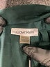 Calvin Klein 100% Polyester Color Block Green Long Sleeve Blouse Size M - photo 7